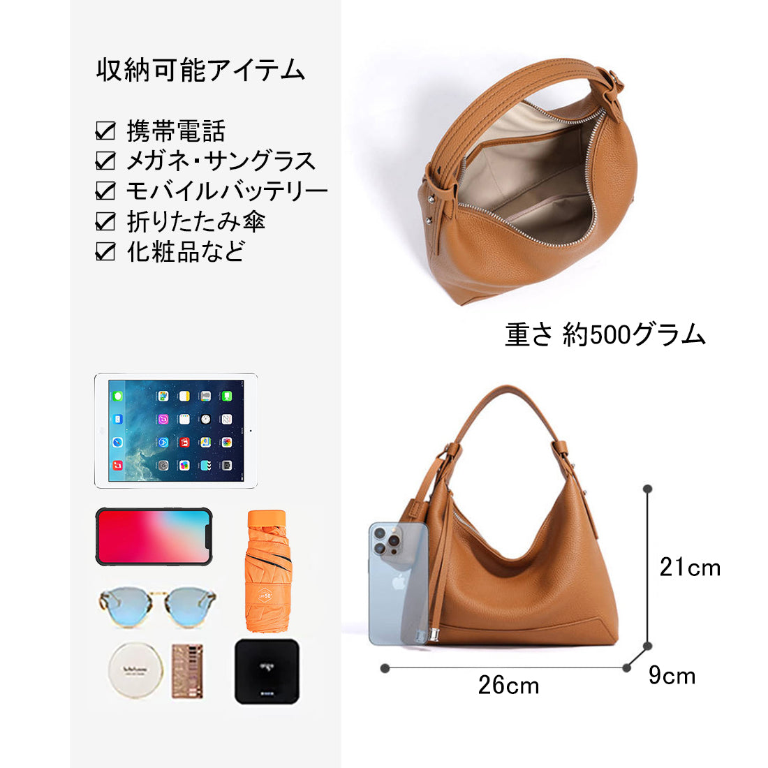 ショルダーバッグ ハンドバッグ 本革 2way レディース BL0001