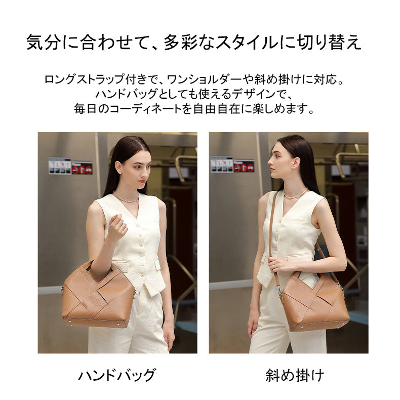 ショルダーバッグ ハンドバッグ 本革 2way レディース BL0021