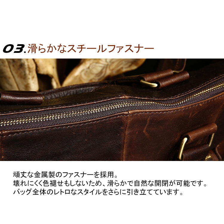 ショルダーバッグ ビジネスバッグ 本革 メンズ BM0026