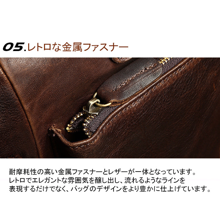 ショルダーバッグ ビジネスバッグ 本革 メンズ BM0026