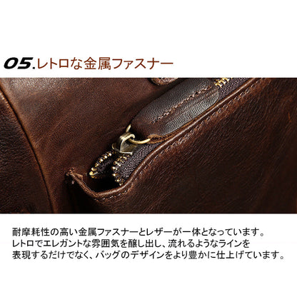 ショルダーバッグ ビジネスバッグ 本革 メンズ BM0026